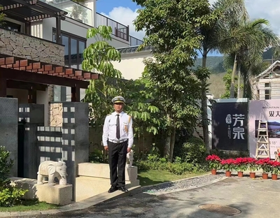 酒店安保形象岗